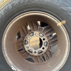 78プラド　タイヤホイールセットの画像