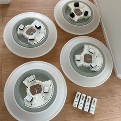 【4個まとめて】アイリスオーヤマ8畳用シーリングライトCL8D-5.0の画像