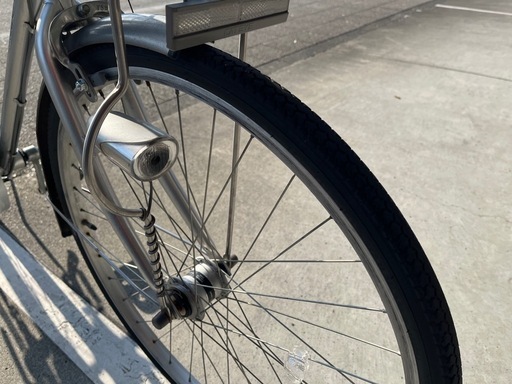 【大人用】整備済中古自転車 CBA26型トラッドラインS型 銀色 <自転車のオオムラ 静岡店>