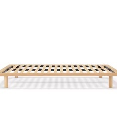 低反発マットレス トッパー & ベッドフレーム ダブルの画像