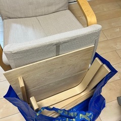 【解体済】IKEAイケア ポエング パーソナルチェアの画像