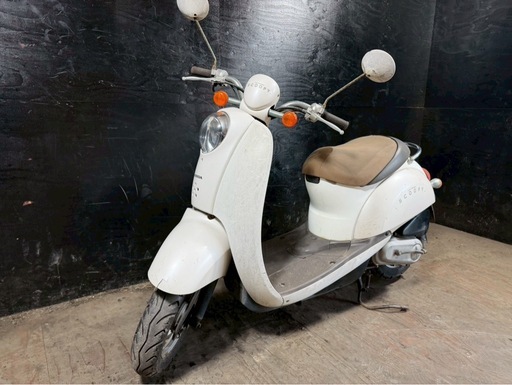 ★支払総額4.6万円★定休日なし！いつでも現車確認可能です！ ホンダ スクーピー 白 AF55 おしゃれな車両！ ４スト、集中キー！通勤、通学に♪