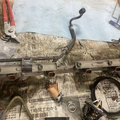 2JZ サージタンク　インジェクターセットの画像