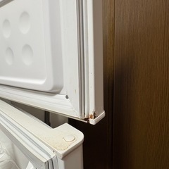 2ドア 冷凍冷蔵庫 の画像