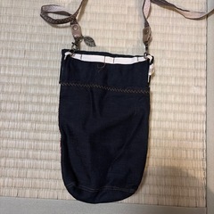 ハンドメイド　ショルダーバッグ　　ポーチの画像