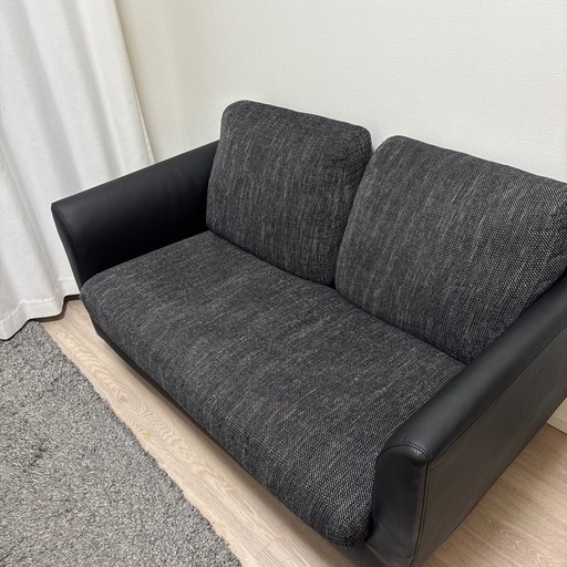 1/23に処分！LOWYAオシャレな2人がけソファー (ja) 大崎のソファ《2人