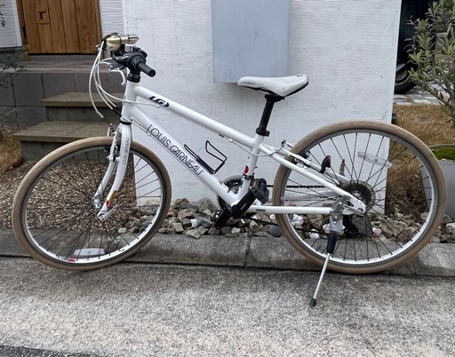 Louis Garneau 子供用自転車 ホワイト 24インチ (シーモン) 日生中央の