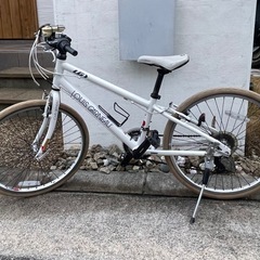 Louis Garneau 子供用自転車 ホワイト 24インチ (シーモン) 日生中央の
