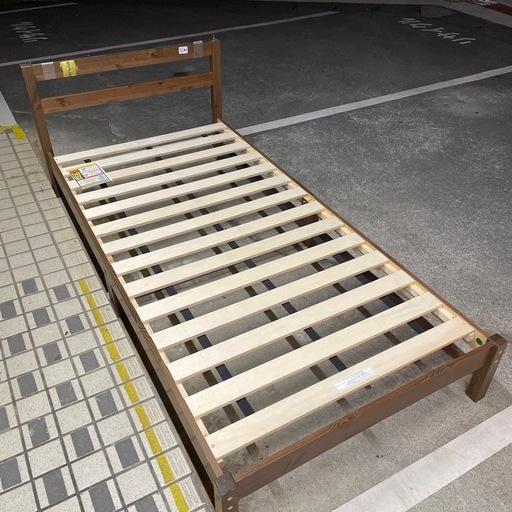 配達可【ニトリ】【シングルベッド】【フレームのみ】【管理番号】1118