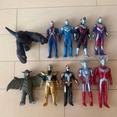 ウルトラマン・怪獣フィギュアセット 10体 (takumi0125) 荒川沖の