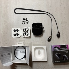  【美品】Bose QuietComfort Ultra Earbuds（純正XSチップ＆ストラップおまけ付）の画像