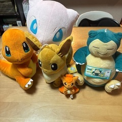 ポケモンぬいぐるみ　まとめての画像