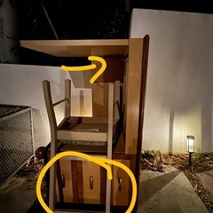 無料　デスクandチェアの画像