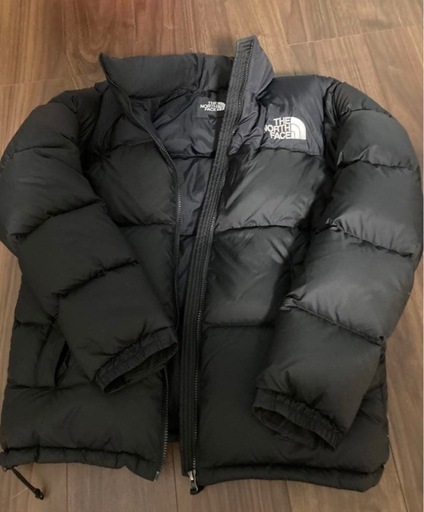 THE NORTH FACE ブラック ダウンジャケット ヌプシ