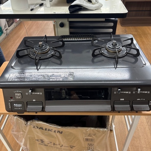 ☆ドリーム荒牧店☆ジモティー割引有☆【クリーニング済み】パロマ/LPガステーブル/IC-S87BM-1R