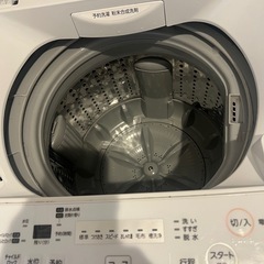 【決まりました】TOSHIBA 洗濯機 AW-45M7(W) 2019年式の画像