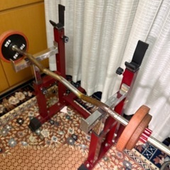 ベンチ台　スクワット　　ホームジム　ベンチプレスの画像