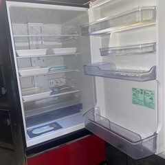 三菱365L冷蔵庫2017年製動作良好の画像