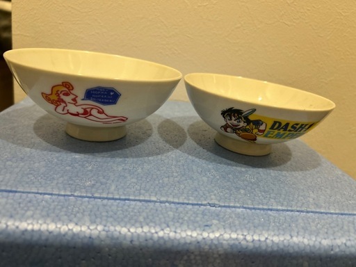 ほっかほっか亭昭和レトロアンティーク茶碗 (MZK) 中津の食器《和皿