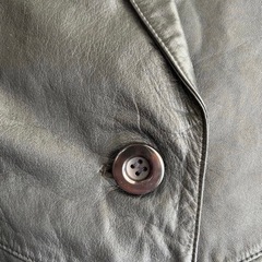 レディースレザージャケット 牛革100% 黒の画像