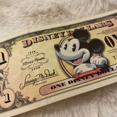 Disneyディズニードル $1 ミッキー 80周年記念デザインの画像