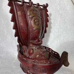 銅製　宝船の画像