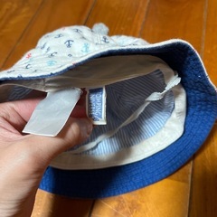 BOMPING UNIVERSE アンカー柄 ベビー帽子の画像