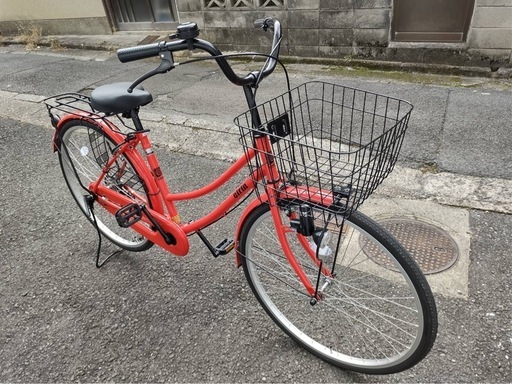 Eirin BD26E (ファミリーサイクル) - 26インチ - レッド - ほぼ美品 