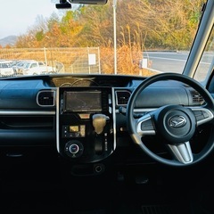 タントカスタム後期H29年‼️車検2年全てコミコミ‼️黒の画像