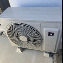 取外し済　エアコン　SHARP シャープ　8畳用　2022年製　AY-N25P 2.5kw の画像
