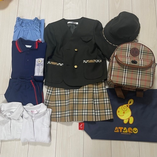 桶川市　愛宕幼稚園　園制服　女の子　ジャージ　体操服