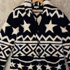 モコモコジャケットとオレンジカーディガン2セット