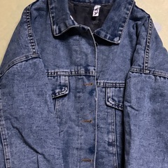 デニムジャケット　レディースLサイズ②
の画像