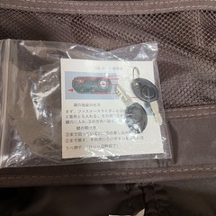 赤白水玉模様キャリーケース　スーツケースの画像