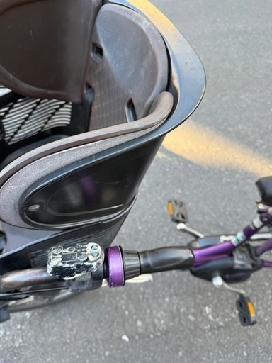電動自転車ブリヂストン3人乗り子供乗せ難あり