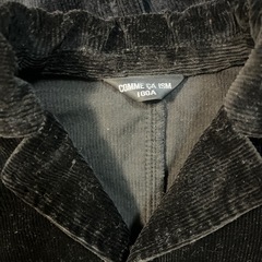 コムサ　子供用　黒ジャケット　100サイズ　2着セットの画像