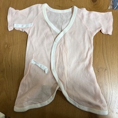 ベビー肌着　50〜60 長肌着短肌着セットの画像