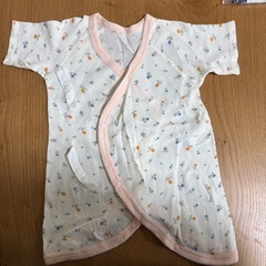 ベビー肌着　50〜60 長肌着短肌着セットの画像