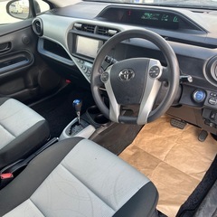 トヨタ　アクア　Sグレード　車検付き　人気のブラック　早い者勝ちの画像