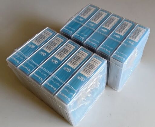 富士フィルム DLT tapeIV規格 1/2磁気テープカートリッジ（40/70/80GB）5個シュリンクパック未開封品X2（10本セット