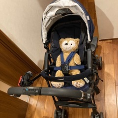 Combi ベビーカー　スゴカル4キャスcompact 日本育児ママつれてって！付きの画像