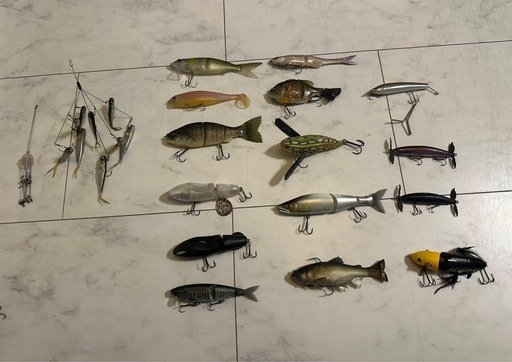 希少ルアーお得セット ブラックバス イマカツ レイド ハイドアップ