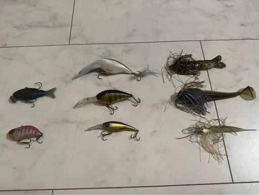 希少ルアーお得セット ブラックバス イマカツ レイド ハイドアップ ガンクラフト 希少ルアーお得セット ブラックバス イマカツ レイド ハイドアップ