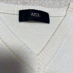  【決まりました】AZULニット スター柄 メンズニット セーター アズールの画像