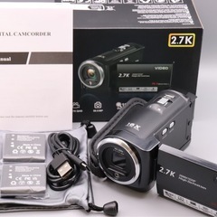⭐︎新品⭐︎ 2.7K ビデオカメラ2688×1520p (むぅさん) 市川大門の