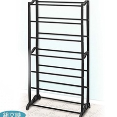 最大21足収納！シューズラック 7段の画像