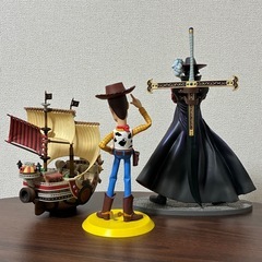 【ワンピース、トイストーリー】フィギュア3点の画像