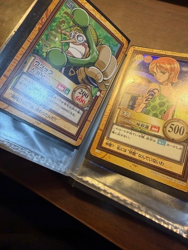 ワンピースカード　レア　カードダス