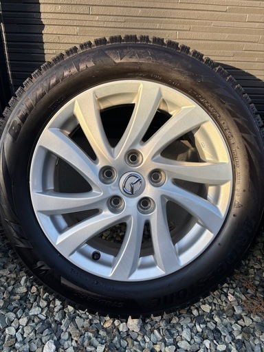 プレマシー純正ホイール　ブリザックVRX2 205/55R16