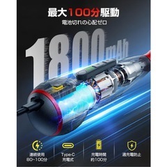 電動ドライバー 新品 小型  【業界初・鬼トルク・軸ブレなし】高輝度LEDライトの画像